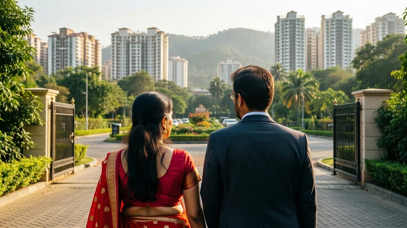 Site visit at Paradise Vashi, Vashi, Navi Mumbai (artist's impression)